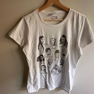 marvel women heroes shirt